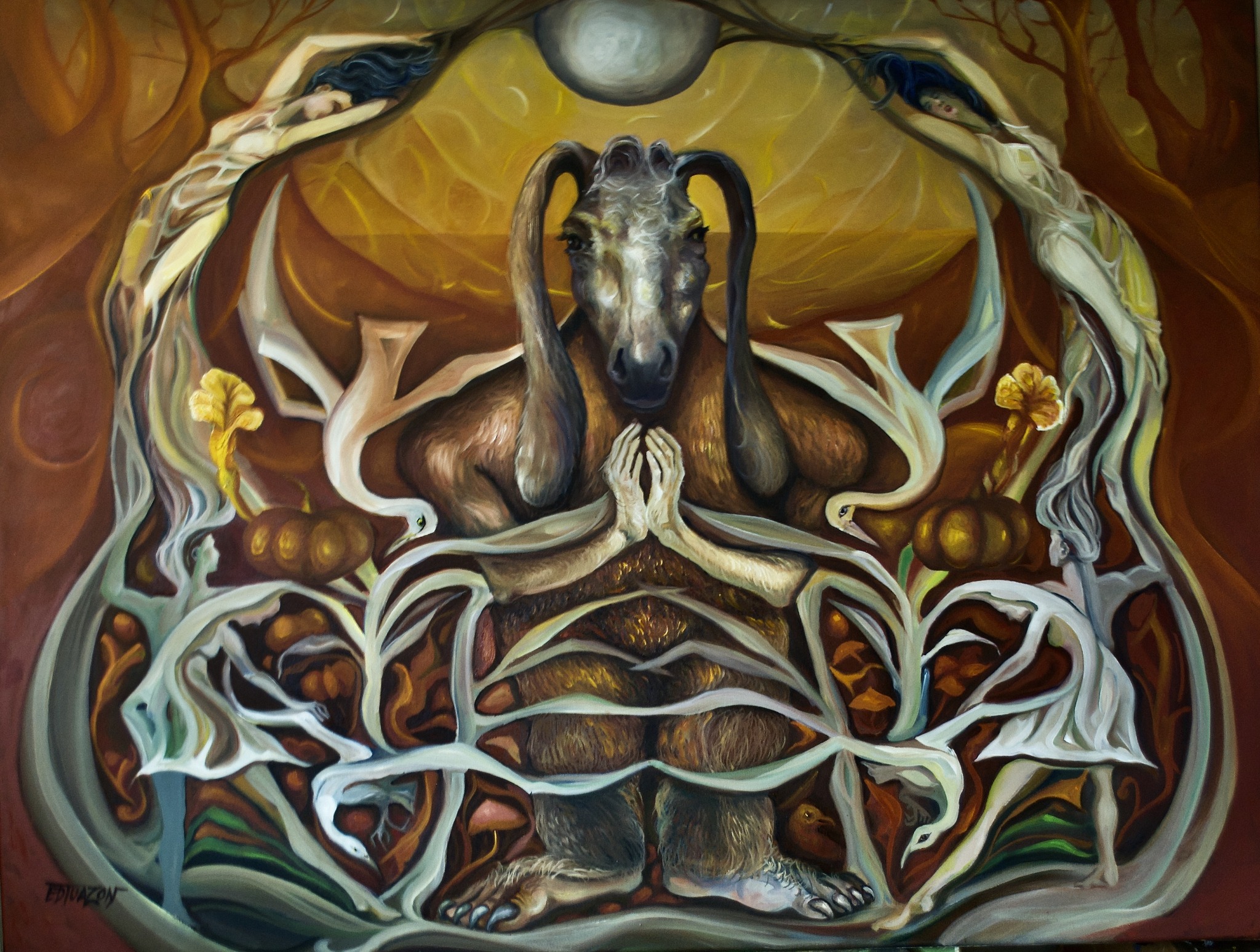 Sigbin or amamayong by Edwin Tuazon